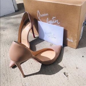 Christian louboutin iriza nude